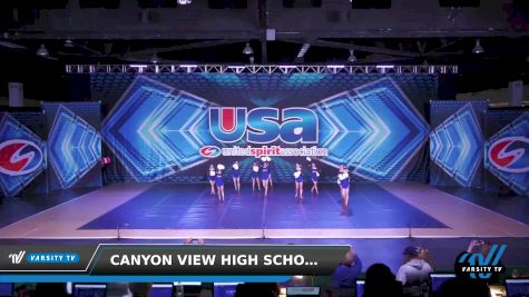 Canyon View High School - Jags [2022 Varsity - Song/Pom - Intermediate] 2022 USA Nationals: Spirit/College/Junior