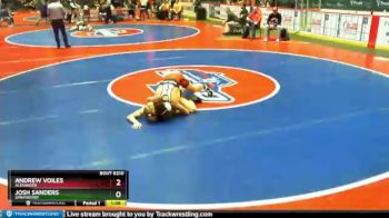 6 lbs Semifinal - Josh Sanders, Sprayberry vs Andrew Voiles, Alexander