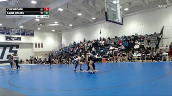 150 lbs Placement Matches (8 Team) - Dayne Holden, Vancleave High School vs Kyle Brewer, Picayune High School