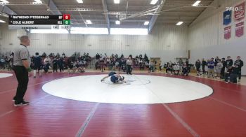 157 lbs Semifinal - Cole Albert, Hill School vs Raymond Fitzgerald, Malvern Prep