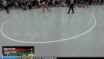 138 lbs Cons. Round 2 - Reid Stiltner, Virginia vs Teagan McRae, California