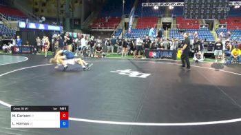 120 lbs Cons 16 #1 - Mason Carlson, Utah vs Ladd Holman, Utah