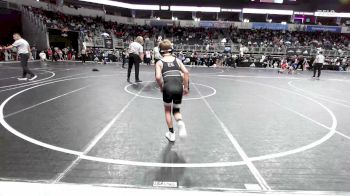 78 lbs Consi Of 4 - Ben Diesel Belcher, Boyle Wrestling vs Leo Feger, Eierman Elite