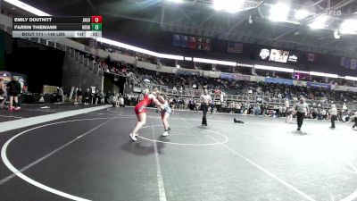 148 lbs Consi Of 4 - Emily Douthitt, Jaguar WC vs Farrin Thiemann, Nebraska Wr Ac