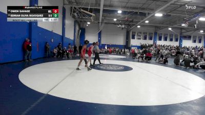 106 lbs Consi Of 8 #1 - Owen Savage, Melrose vs Edrian Oliva Bojoquez, New Bedford