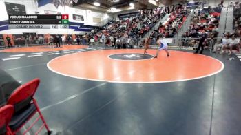 157 lbs Champ. Round 2 - Corey Zamora, Alta Loma vs Yoous Maaddidi, Santiago (Corona)