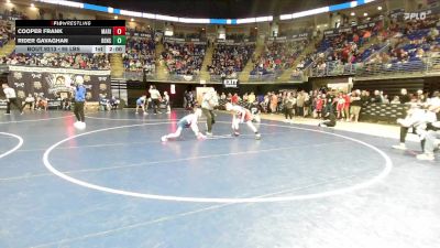 95 lbs Round Of 32 - Cooper Frank, Marion Center vs Rider Gavaghan, Bensalem