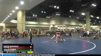 220 lbs Round 1 (10 Team) - Dustin Edenfield, NFWA Red vs Collin Gamble, Westerville North