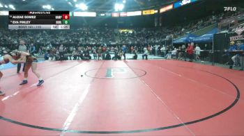 115 lbs Quarterfinal - Alizae Gomez, Nampa vs Eva Finley, Buhl
