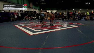 144 lbs Consi Of 8 #1 - Thomas Verrette, OK vs Derek Barrows, CO