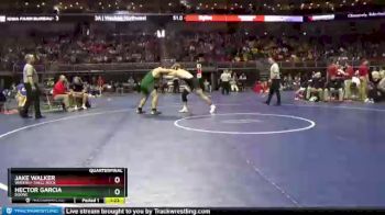 3 lbs Quarterfinal - Hector Garcia, Boone vs Jake Walker, Waverly-Shell Rock