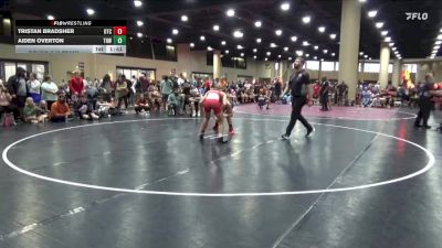 132 lbs Round 2 (6 Team) - Tristan Bradsher, OTC vs Aiden Overton, Tough House WC