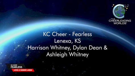 KC Cheer - FEARLESS [2025 L6 Senior Large Finals] 2025 The Cheerleading Worlds