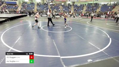 85 lbs Consi Of 8 #2 - DeMarcus Duggan, Ecms Toros vs Alias Trujillo, Montrose Elite