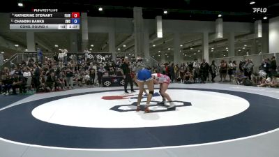 72 lbs Cons. Round 4 - Katherine Stewart, Florida vs Chandni Banks, Silverback Wrestling Club