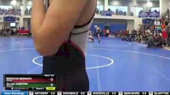 157 lbs Champ. Round 2 - Elijah Knepper, DeKalb vs Broston Bernath, BRYAN