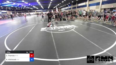 64 kg Quarterfinal - Zoe Rose Thomas, Peterson Grapplers vs Allison Hitchcock, Top Notch WC