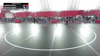 138 lbs Champ. Rd Of 32 - Landon Blanton, Alber Athletics vs Malachi Clement, Hawkeye Wrestling Academy