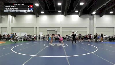 285 lbs Quarters - Korbin Mincey, GA vs Elijah Weston, SC