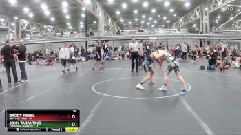 92 lbs Semis (4 Team) - Brody Fissel, Grit Mat Club vs John Tarantino, Top Dawg Academy