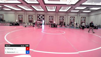 65 kg Semifinal - Ryan Hartung, RedNose Wrestling School, LLC vs Christopher Betancourt, Long Island RTC - LIRTC