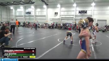68 lbs Finals (2 Team) - John Reed Christman, All American vs Jace Beaston, Jacket WC