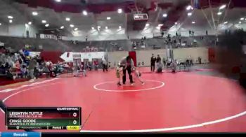 40 lbs Quarterfinal - Chase Goode, Gladiator Elite Wrestling Club vs Leightyn Tuttle, Delta Wrestling Club Inc.