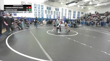 105 lbs Cons. Semi - Alexis Dillard, Aliso Niguel vs Audrianna Rodriguez Romero, Citrus Hill