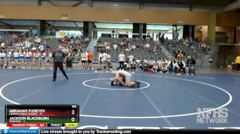 190 lbs Quarterfinals (8 Team) - Jackson Blackburn, Piedmont vs Abraham Fudeyev, Coweta Public School