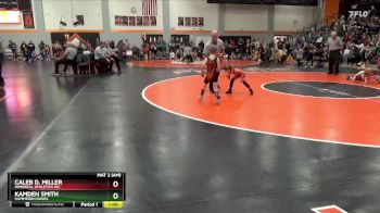 PW-6 lbs Quarterfinal - Caleb D. Miller, Immortal Athletics WC vs Kamden Smith, Hammerin Hawks