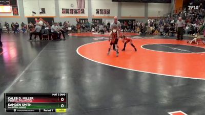 PW-6 lbs Quarterfinal - Caleb D. Miller, Immortal Athletics WC vs Kamden Smith, Hammerin Hawks