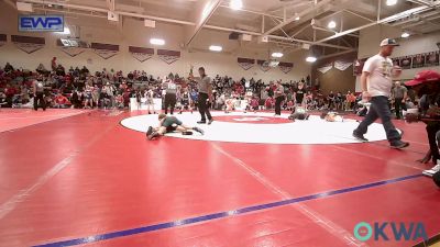 52 lbs Quarterfinal - Kyng Walker, HURRICANE WRESTLING ACADEMY vs Aidan Garland, Berryhill Wrestling Club