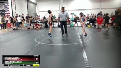 60 lbs Round 4 (6 Team) - Kelan Winters, U2 Upstate Uprising 2.0 vs Connor Killoran, Savage WA