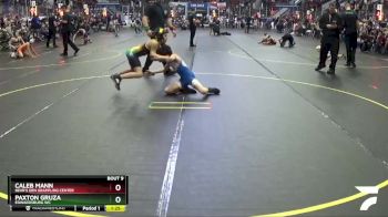 72 lbs Champ. Round 1 - Caleb Mann, Bear`s Den Grappling Center vs Paxton Gruza, Edwardsburg WC