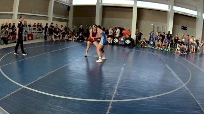 120 lbs Champ. Round 1 - Lyla Shailynn Layson, Nevada vs Kimberly Pena, California