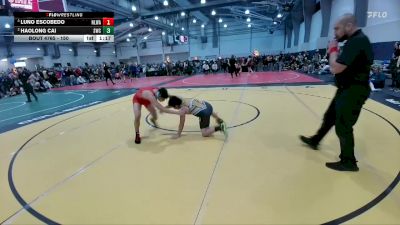 150 lbs Semifinal - Luno Escobedo, NXT Level Wrestling Academy vs Haolong Cai, Scots Wrestling Club