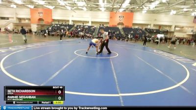 165 lbs Champ. Round 1 - Seth Richardson, Utica vs Farhid Negahban, Pitt-Bradford