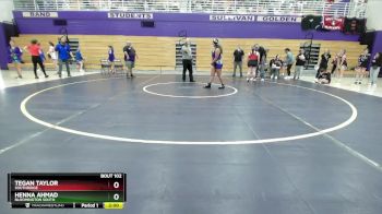 170 lbs Round 3 - Henna Ahmad, Bloomington South vs Tegan Taylor, Southridge