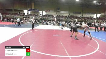 Rr Rnd 2 - Brandon Bertsch, Cool Sunshine Wrestling vs Kenneth Martinez, Martinez