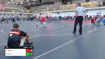 127 lbs Round 2 (6 Team) - Lilliana Banks, Wisconsin Red vs Gwen Matt, Ohio Blue