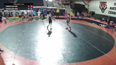 65 lbs Champ. Round 1 - Roscoe Sands, Utah vs Braxton Abrams, Idaho
