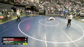 165 lbs Cons. Round 2 - Chase Mccurdy, Uintah vs Carter Egbert, Mountain Crest