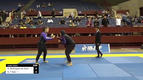 Giovanna Rodrigues De Azevedo vs Samayyah Tzi-San Cook 2024 Pan IBJJF Jiu-Jitsu No-Gi Championship
