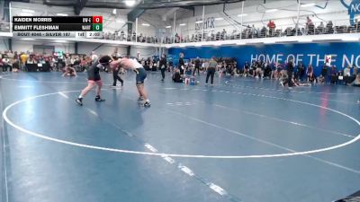 Silver 197 lbs Champ. Round 1 - Kaiden Morris, Wisconsin-Eau Claire vs Emmitt Fleshman, Wartburg