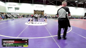 120C Quarterfinal - Dillan Piersel, Park Hill South vs Kailyn Parsons, Francis Howell Central