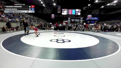 126 lbs Cons. Rd Of 16 - Madden Skidmore, OK vs Carson Dupill, SD