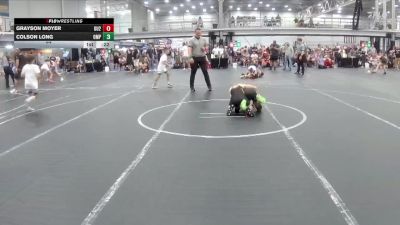 84 lbs Round 5 (6 Team) - Colson Long, OMP vs Grayson Moyer, Upstate Uprising 2.0