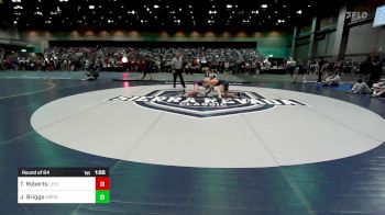 120 lbs Round Of 64 - Tristen Roberts, Lehi vs Justus Briggs, Meridian