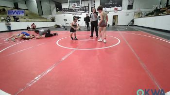 83-90 lbs Rr Rnd 5 - Asher Hobbs, Salina Wrestling Club vs Isaiah Zardeneta, Muskogee