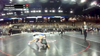 120 lbs Cons. Round 4 - Koa DeLoach, North Bay Haven vs Joesph Britt, Carolina Forest